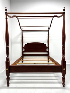 LINK-TAYLOR Heirloom Solid Mahogany Full Size Four Poster Canopy Bed