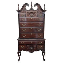 Link Taylor Philadelphia Highboy, Mahogany