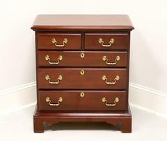 LINK-TAYLOR Heirloom Planters Solid Mahogany Chippendale Bedside Chest - A