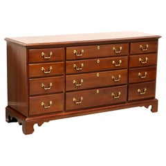 Used LINK-TAYLOR Heirloom Solid Mahogany Chippendale Triple Dresser - B