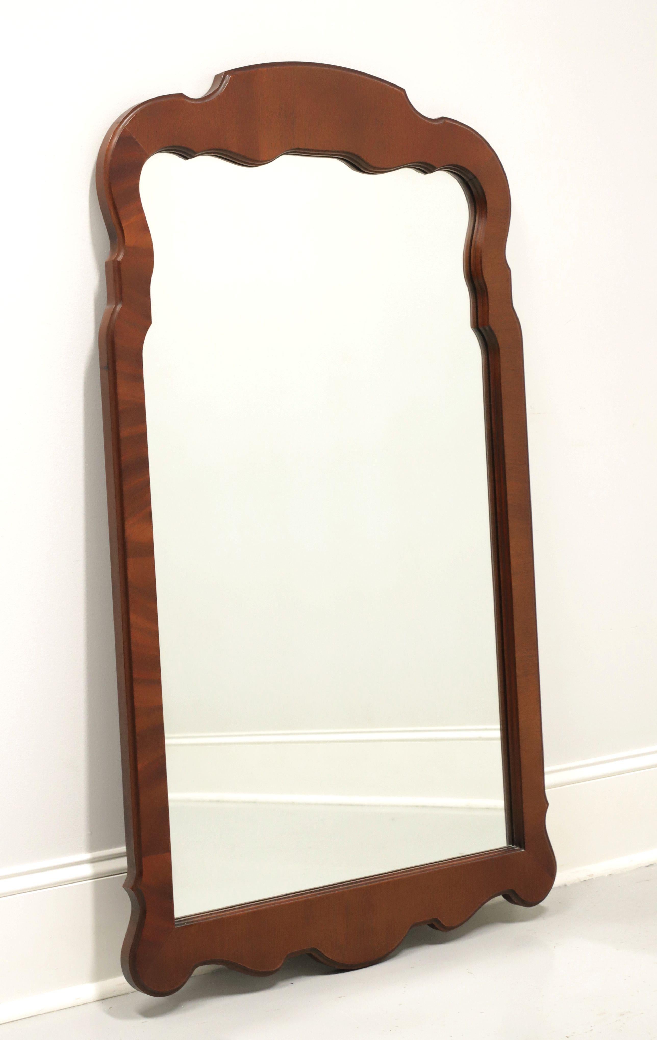 LINK-TAYLOR Heirloom Solid Mahogany Chippendale Wall Mirror For Sale 4