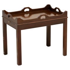 Used LINK-TAYLOR Heirloom Solid Mahogany Chippendale Tea Table