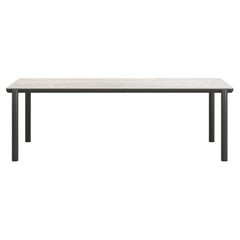 Link-Terra 240 Sintered Stone And Powder-Coated Aluminum Dining Table by SNOC