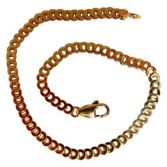 Linked Circles 18kt Gold Bracelet