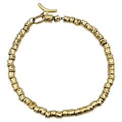 Links of London Allsorts Tube Bead Bracelet in 18 Karat Yellow Gold