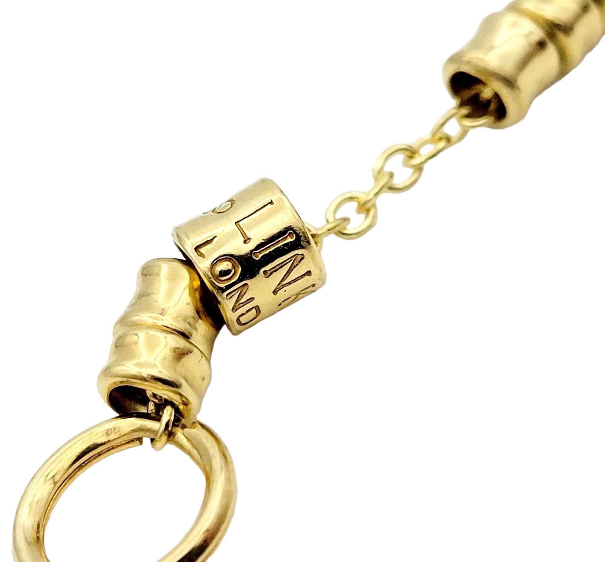 Links of London Bracelet de perles tubes Allsorts en or jaune poli 18 carats  Pour femmes en vente