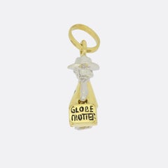 Links of London Diamond Globe Trotter Charm Pendant
