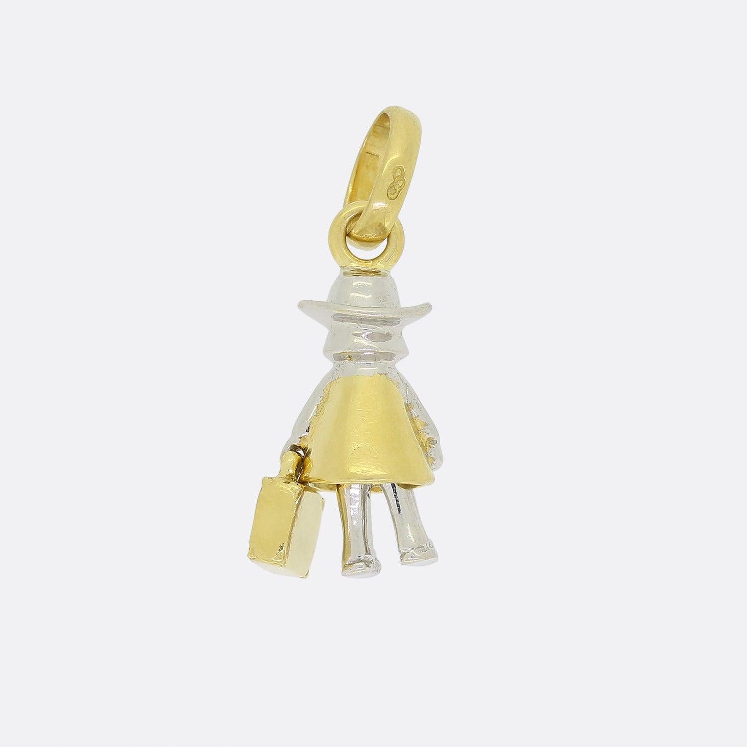 Contemporaneo Links of London Ciondolo con diamante Globe Trotter in vendita