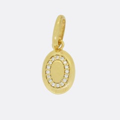 Links of London Diamond 'O' Charm Pendant