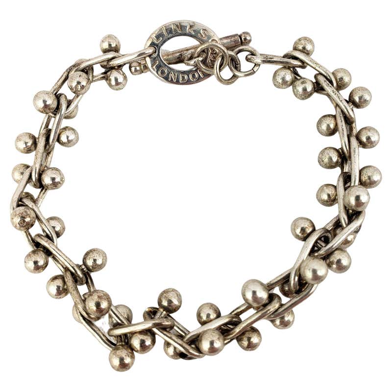 Georg Jensen Sterling Silver Dove Bracelet For Sale at 1stDibs