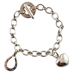 Links of London Sterling Silver Heart & Horseshoe Charm Bracelet #18298