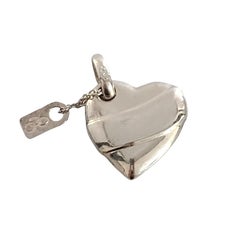 Links of London Sterling Silber rot Emaille Herz verkauft 1M Charme