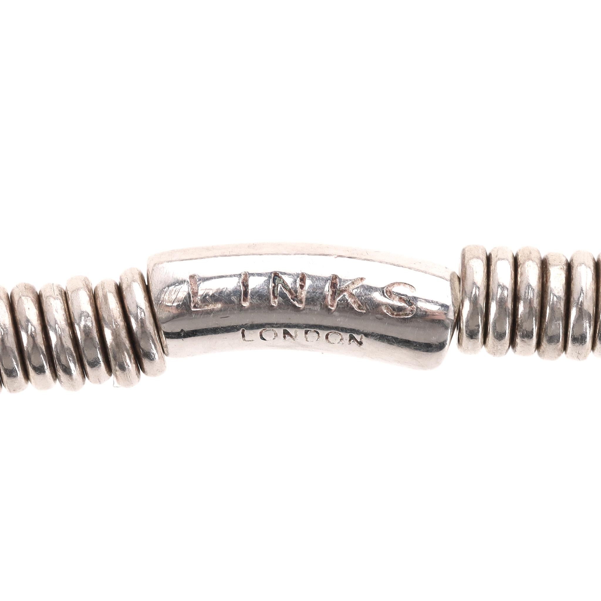 Links Of London Sweetie Links & Charms 925 Sterling Silver Bracelet For Sale 4