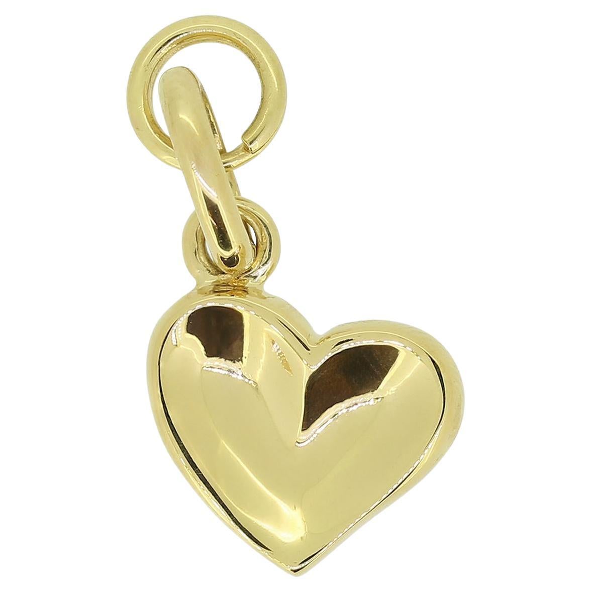 Links of London Thumb Print Love Heart Charm Pendant For Sale