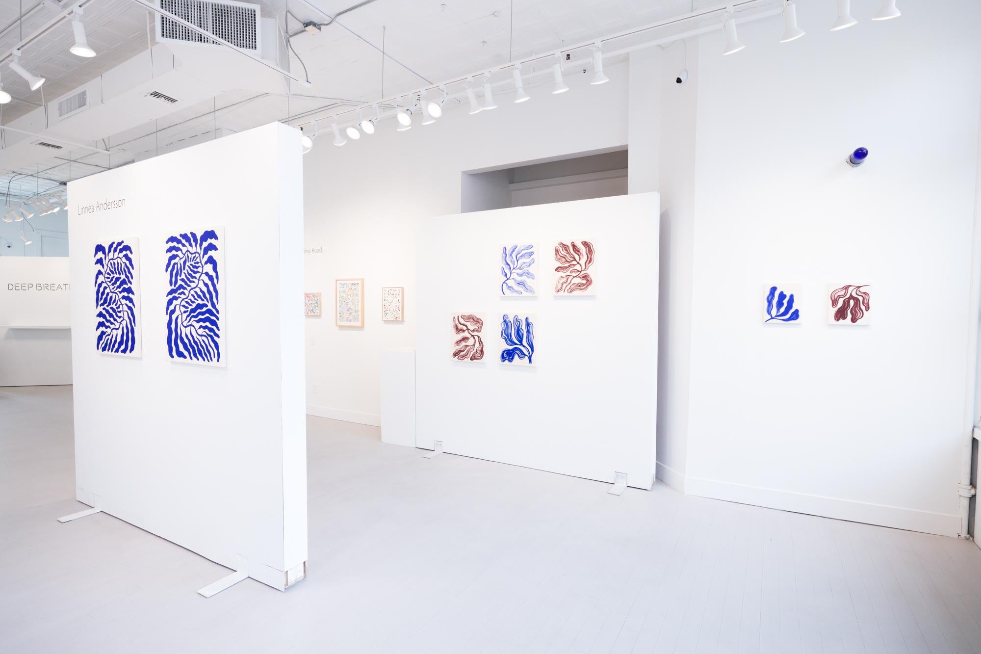 „BLOOM II“, Öl auf Baumwoll-Leinwand, Darstellungen von Blumen im Angebot 5