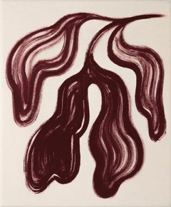 "FLOR II", óleo sobre lienzo de algodón, representaciones de flora
