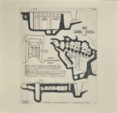 Biet Gabriel - Rafael - Etching by Lino Bianchi Barriviera - 1930s