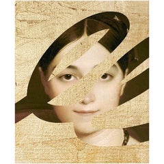 Fake Abstract (Gold on Ingres)
