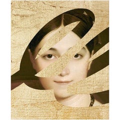 Fake Abstract (Gold on Ingres) 