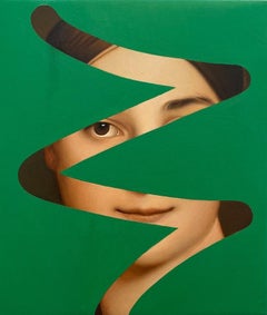 Fake Abstract (Green on Ingres)