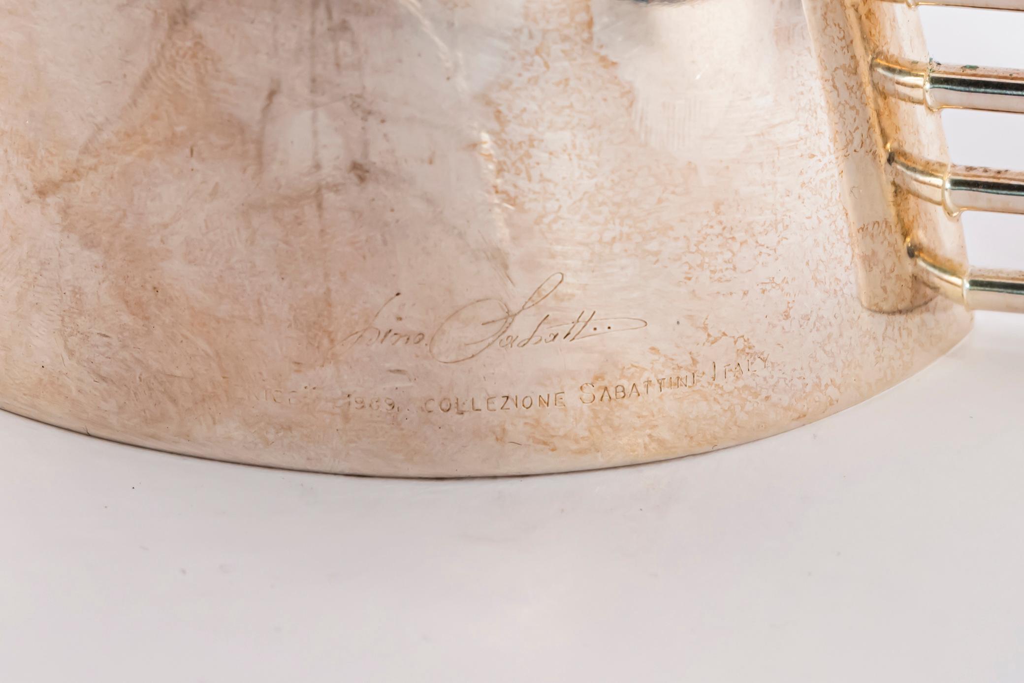 Lino Sabattini, Coffee and tea service, Model 