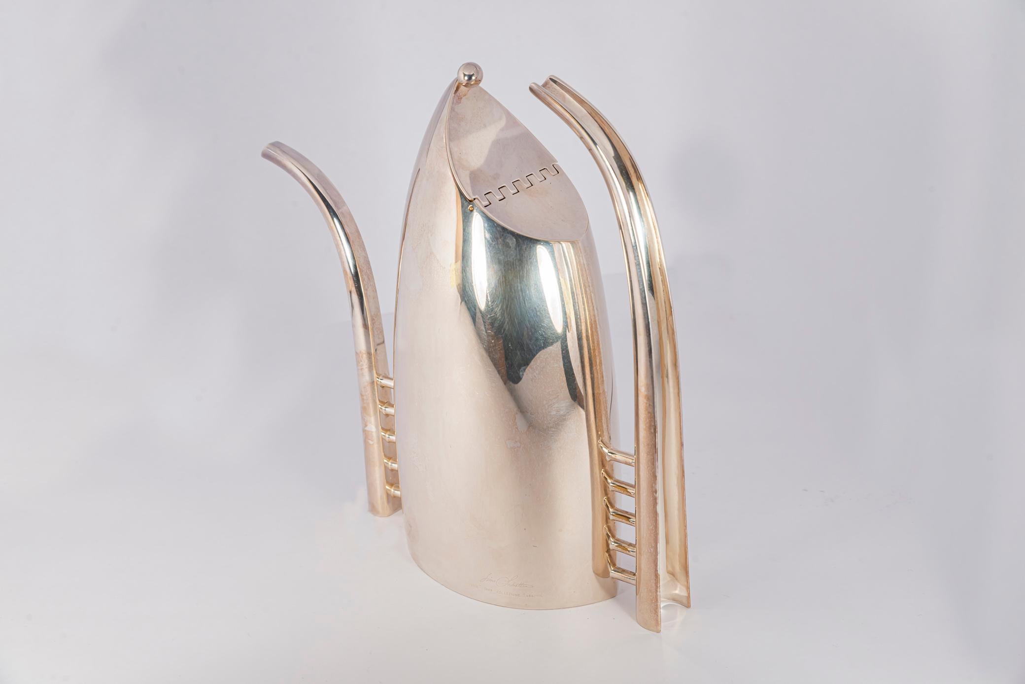 Metal Lino Sabattini, Coffee and tea service, Model 