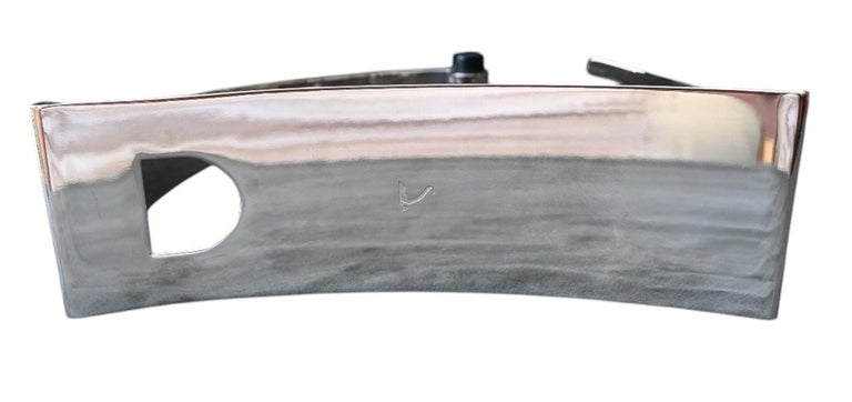Porte-bouteille Métal Argenté Moderniste – Style Contemporain – Cuisine – Occasion
