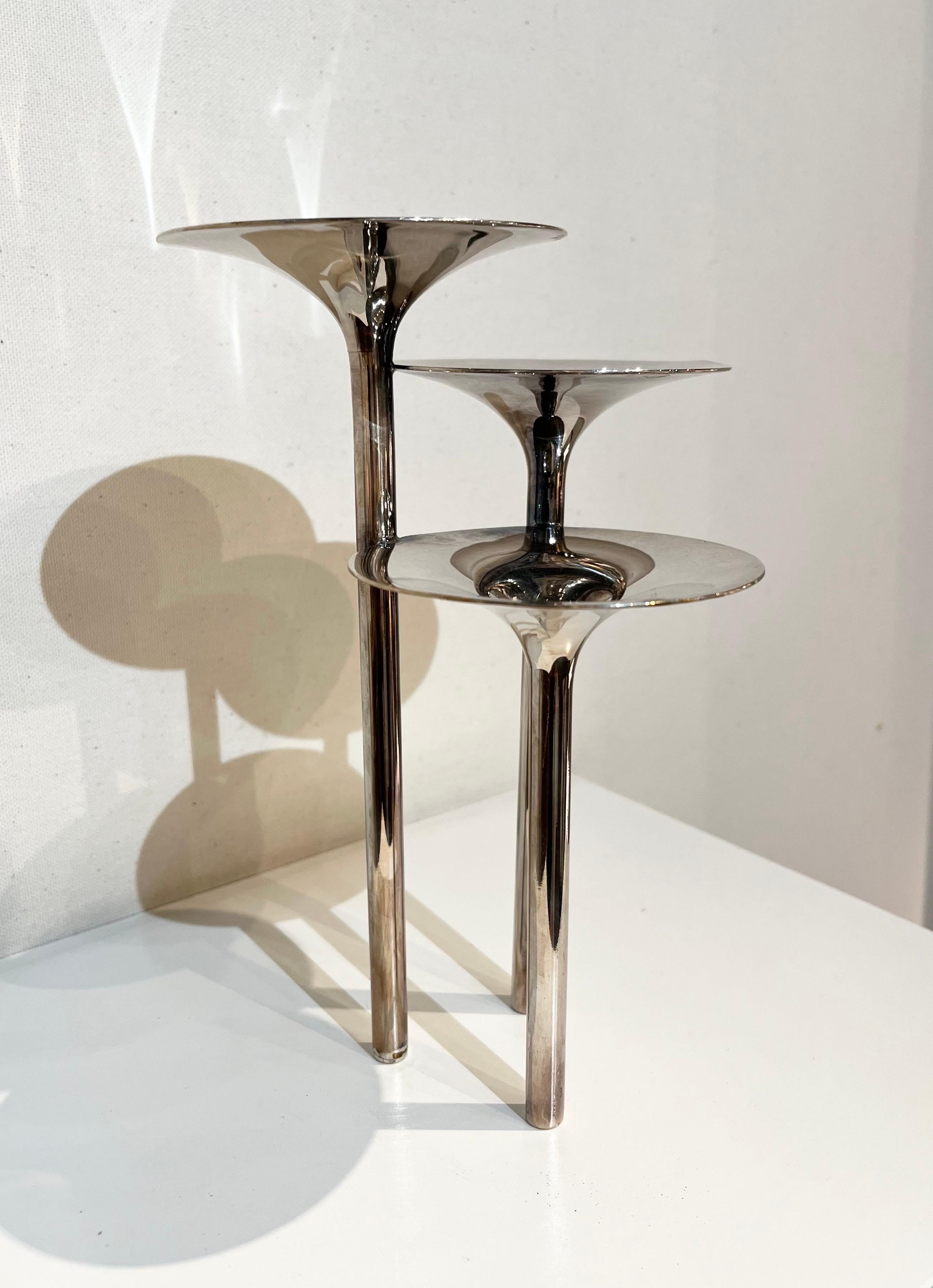 Mid-Century moderno Lino Sabattini, candelabro in vendita