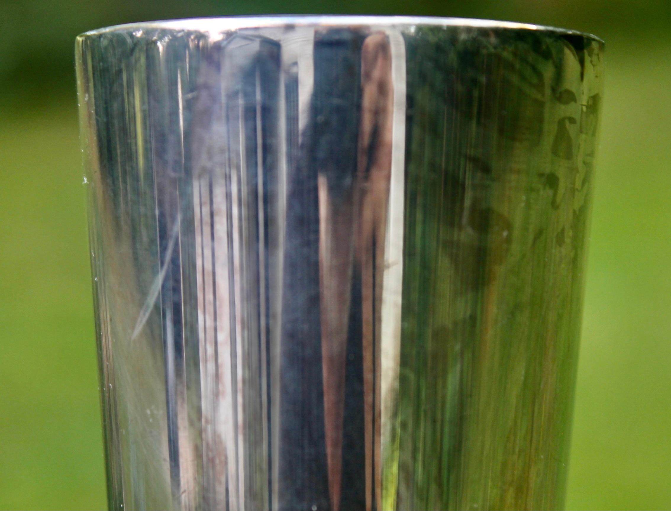 Silver Plate Lino Sabattini 'Cardinale' Bud Vase Design for Christofle For Sale