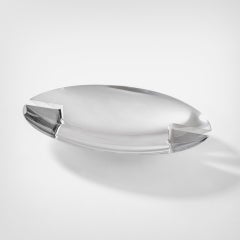 Lino Sabattini Centerpiece Baja in Silvered Metal, 1970s, Italy, 50cm