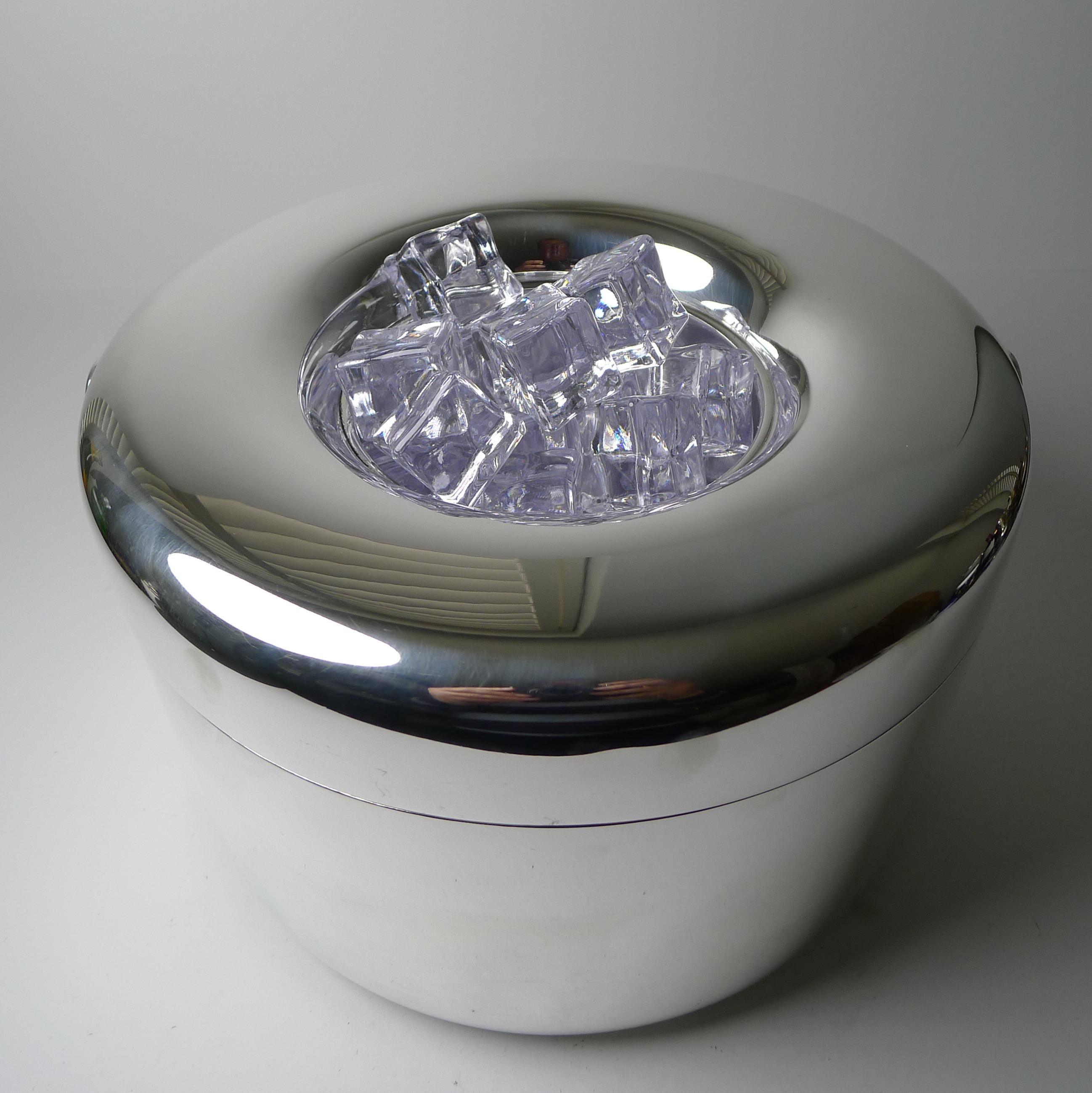 Lino Sabattini Drinks / Cocktail Set / Ice Bucket, c.1970 5