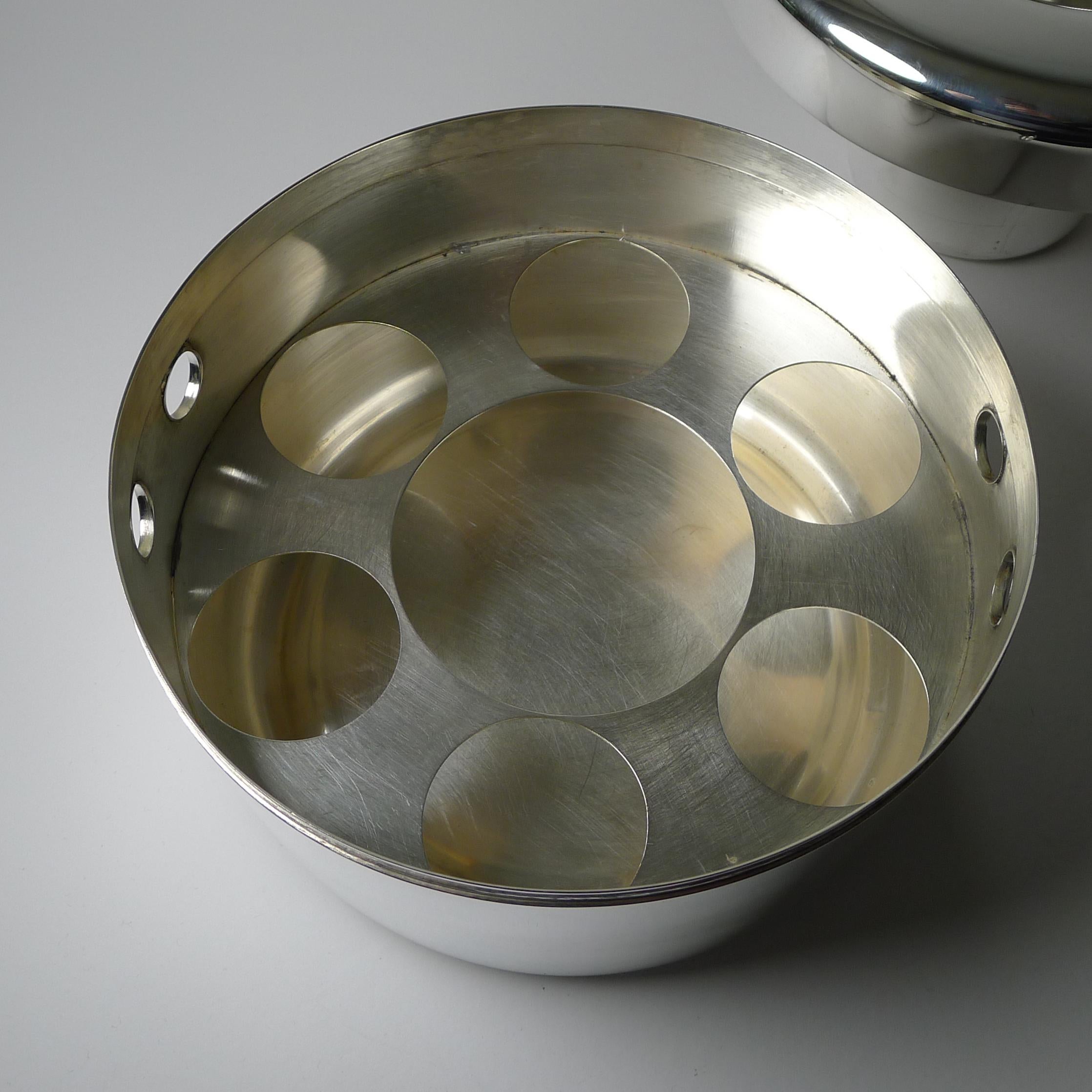 Lino Sabattini Drinks / Cocktail Set / Ice Bucket, c.1970 In Good Condition In Bath, GB
