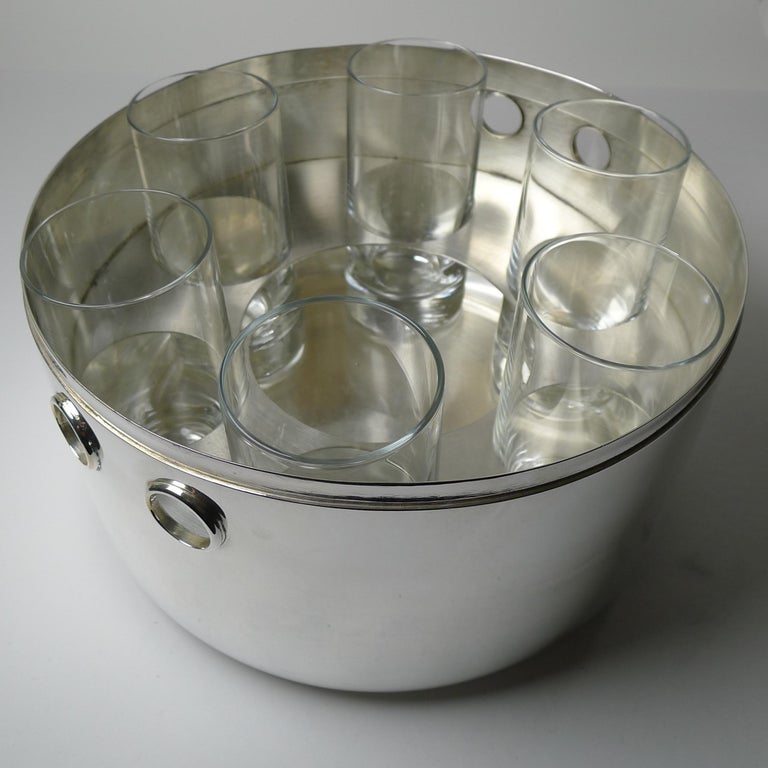 Lino Sabattini Drinks / Cocktail Set / Ice Bucket, c.1970 For Sale 1