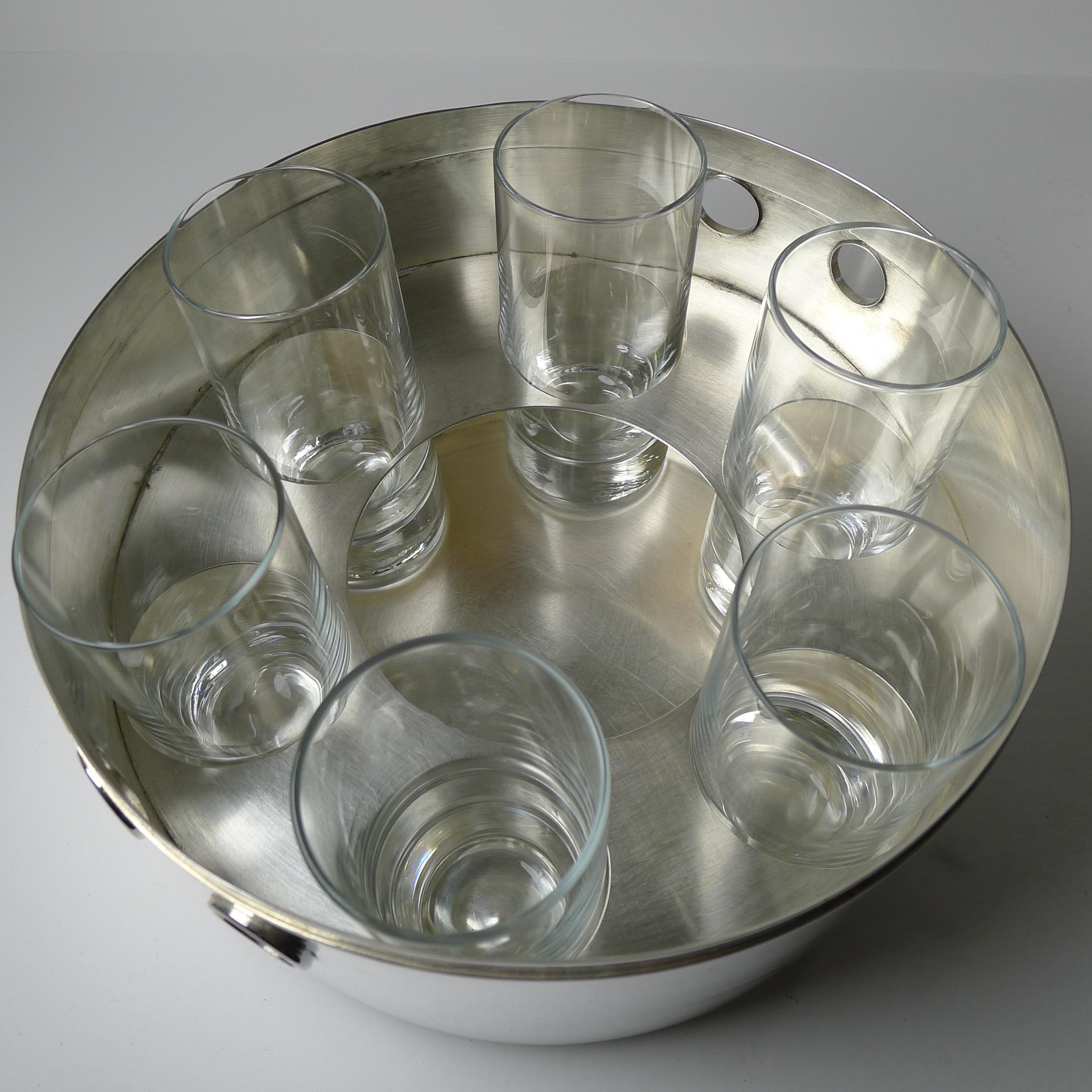 Lino Sabattini Getränke / Cocktail-/Cocktail-Set / Eiskübel, ca. 1970 2