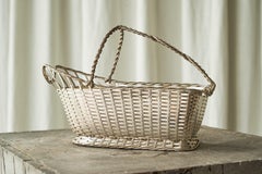 Portabotellas Lino Sabattini para Christofle de metal plateado