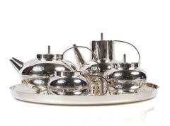 Lino Sabattini for Christofle Tea and coffee service mod Ceylan.