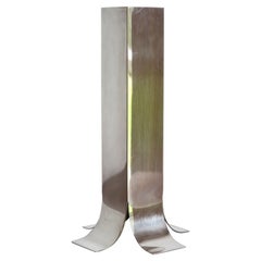 Italienische versilberte „Stele“-Vase „Stele“ von Lino Sabattini für Argenterie Sabattini, 1963