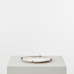 Lino Sabattini 'La Giostra' silver-plated dish - Italy, 1987