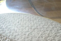 Lino Sabattini Large Silver Plated Vase, Marked