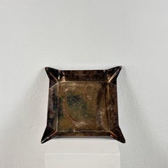 Lino Sabattini Large Square Silver-Plated Centerpiece/Tray, 1970s Italy