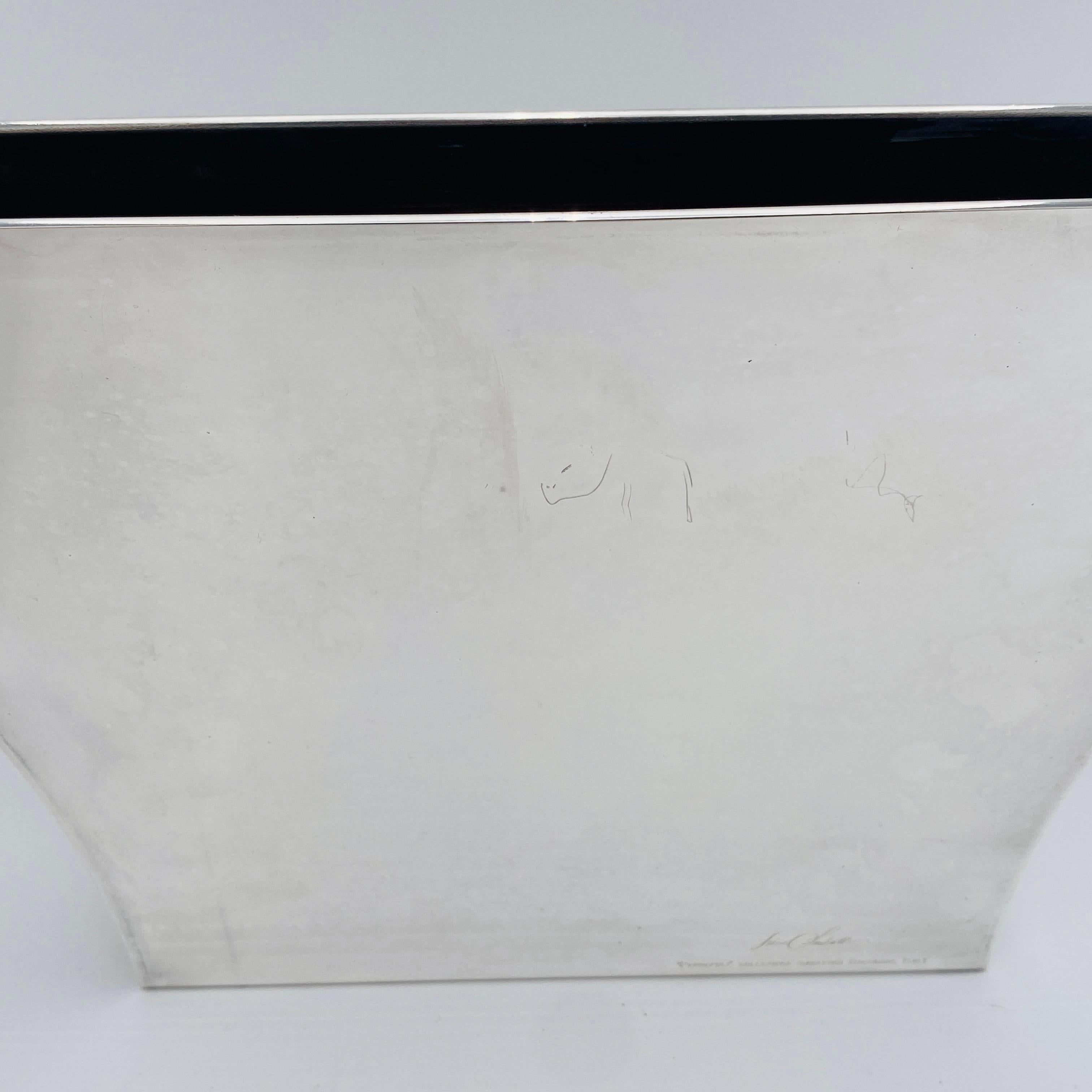 Lino Sabattini Persepoli Collezione Vase Signed Italy 1960s For Sale 1