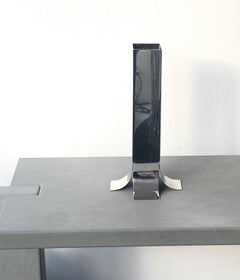 Lino Sabattini Silver Plate Italian Design Vase Sabattini Argenteria