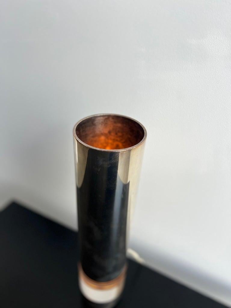 Mid-Century Modern Lino Sabattini Table Lamp for Christofle For Sale