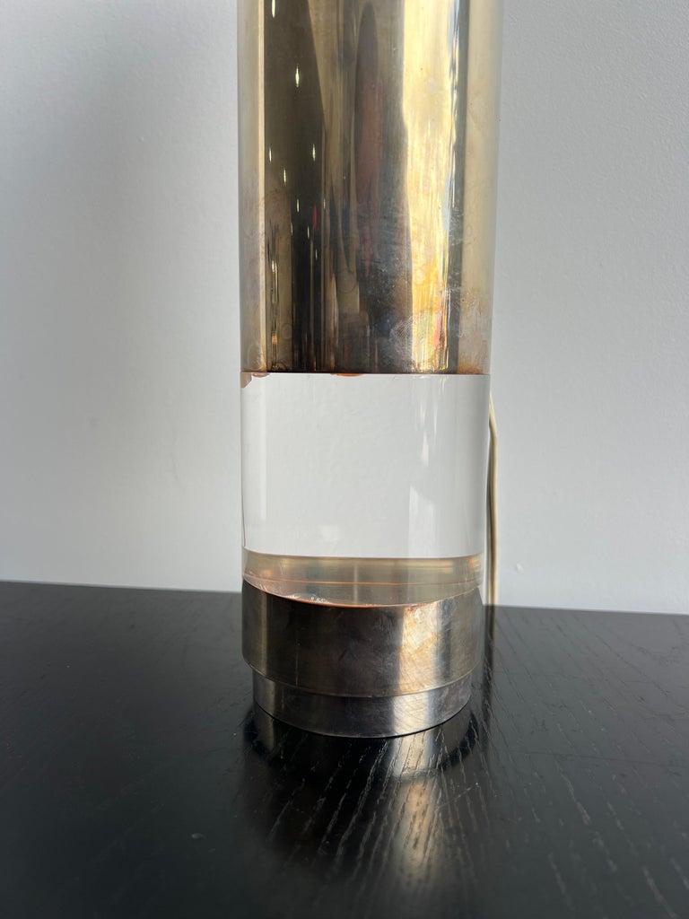 Italian Lino Sabattini Table Lamp for Christofle For Sale