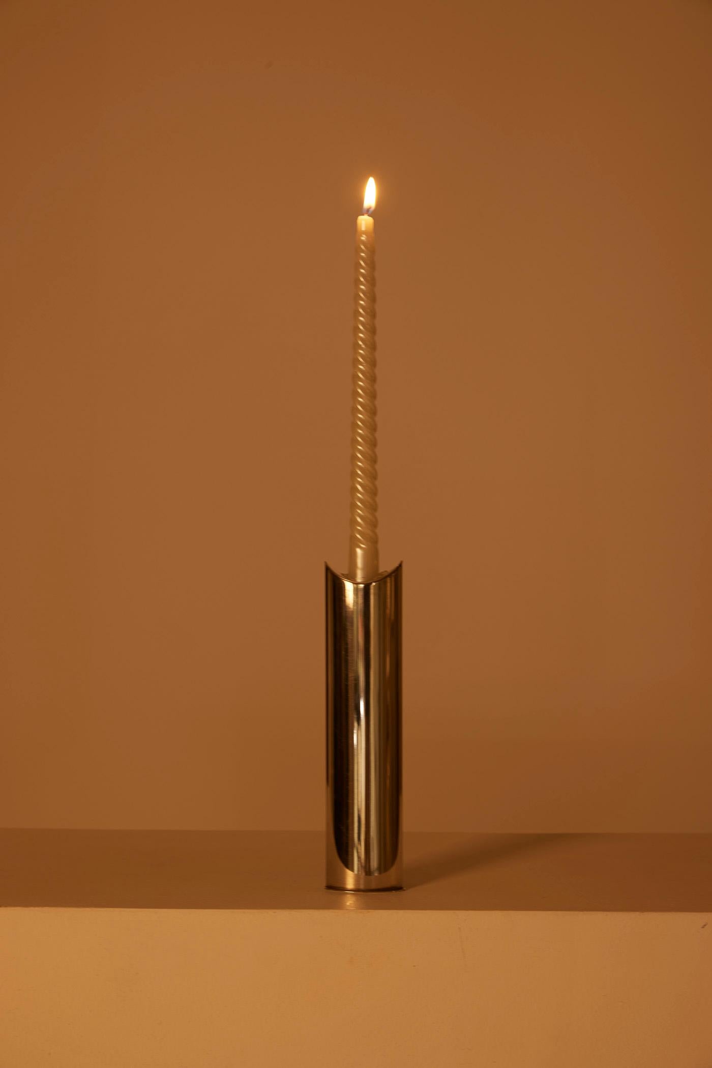 Space Age Lino Sabbatini candle holder For Sale