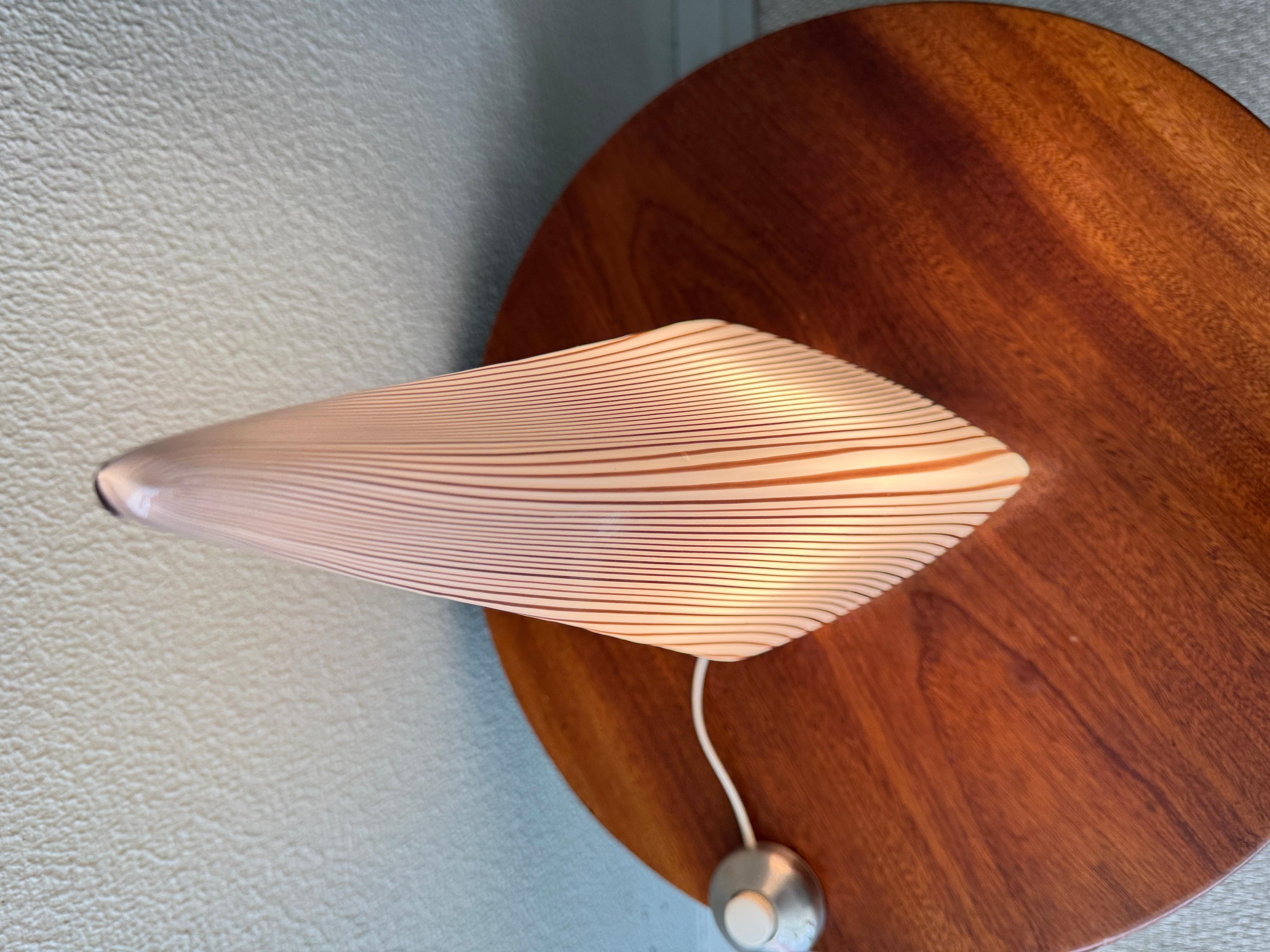 Lino Taglapietra Pyramide Tischlampe von Effetre 1980er Jahre Italien im Angebot 7