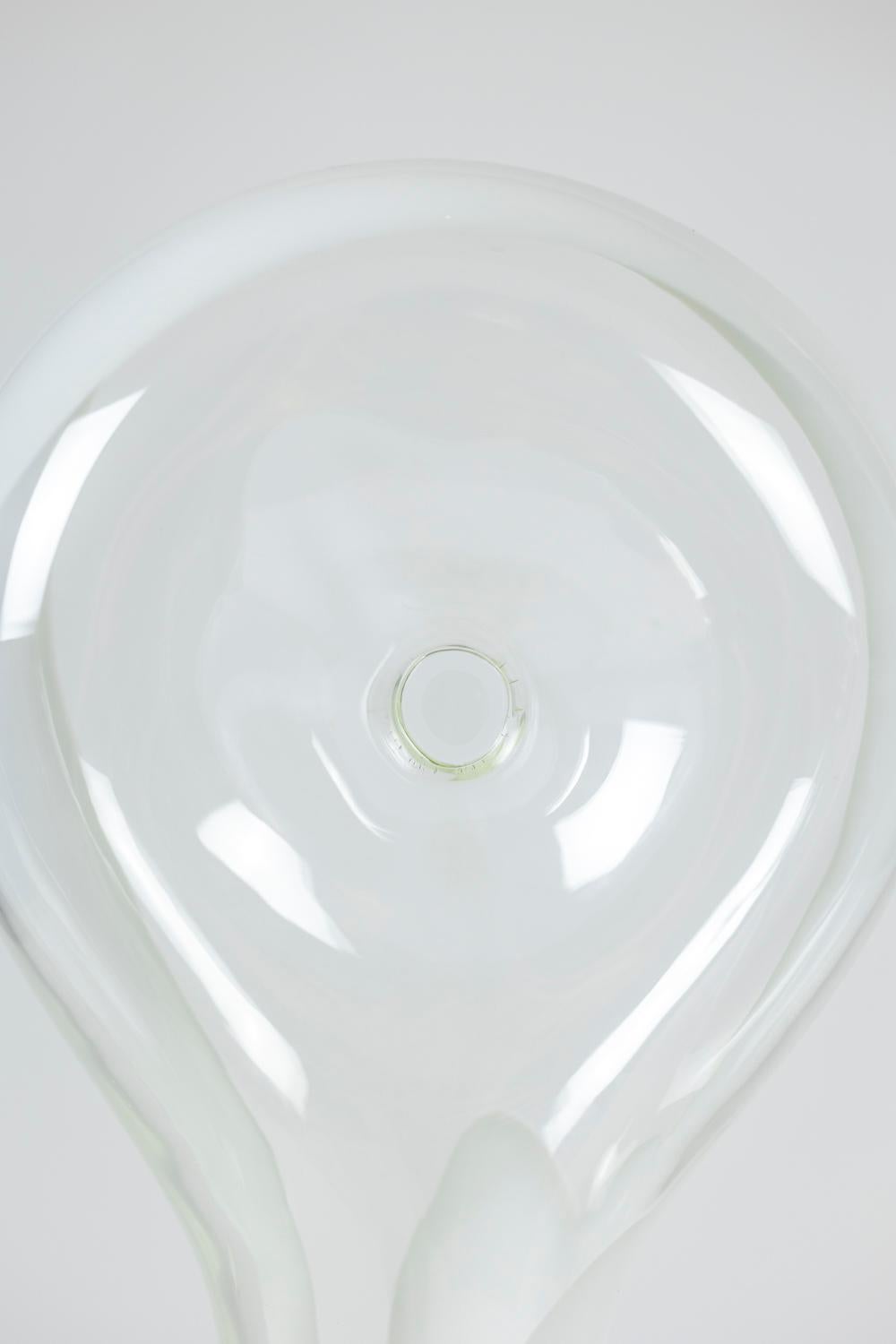 Italian Lino Tagliapetria, Murano Glass Lamp, 1970s