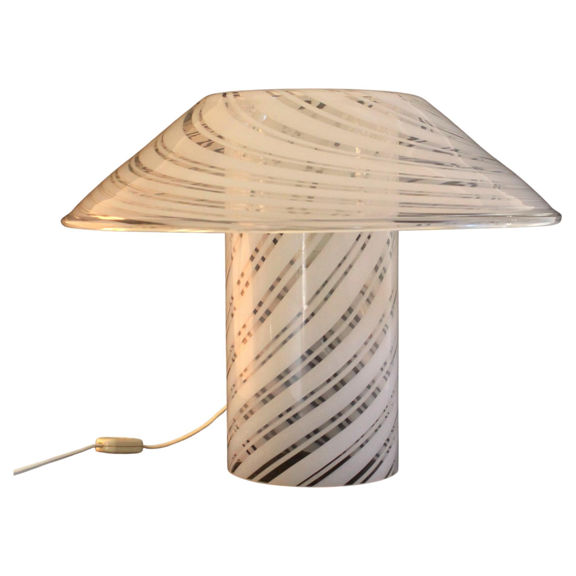 Lino Tagliapietra for Effetre Murano Glass. Table/Desk Lamp (36hx43x16cm) Mint!! 11