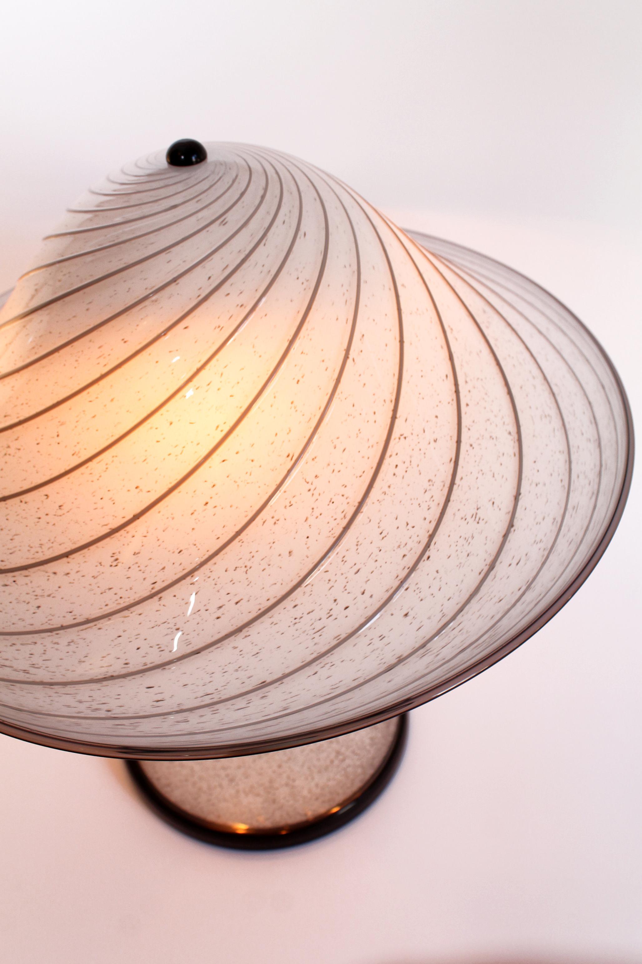 Lino Tagliapietra for Effetre Murano, Iconic '1979' Table Lamp 3