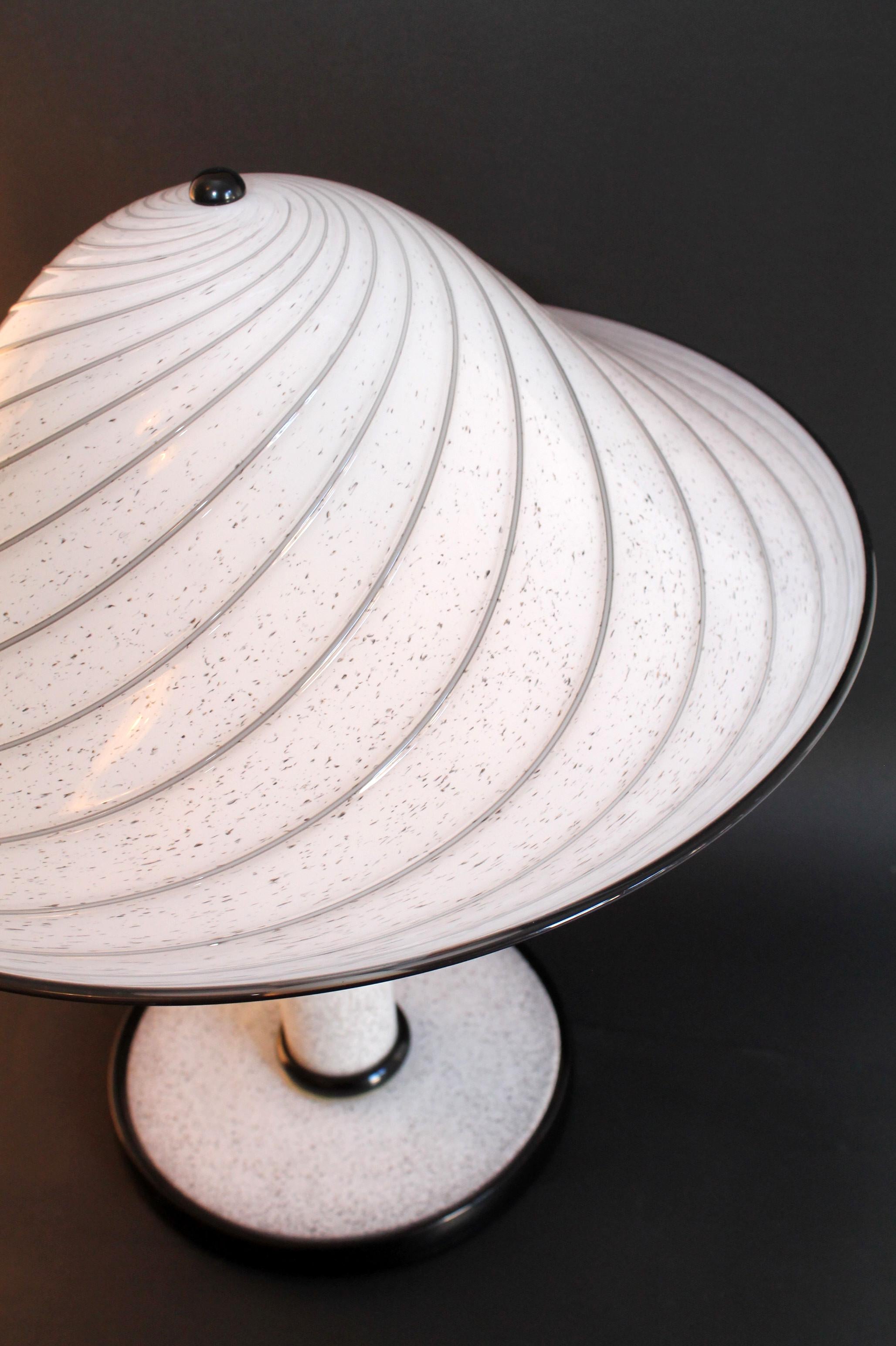 Lino Tagliapietra for Effetre Murano, Iconic '1979' Table Lamp 6